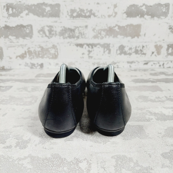 Paul Green Round Toe Black Slip ON Ballet Flats H703 - Picture 4 of 11